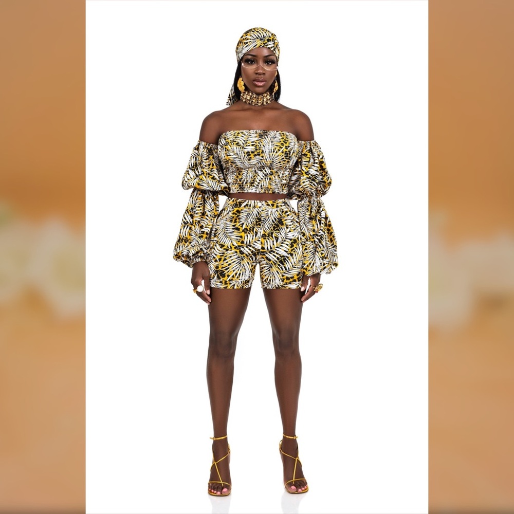 NUIN Two Piece Set w/ Scarf